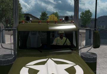 Военный водитель СШАверсия 1.0 для American Truck Simulator (v1.35.x, 1.36.x)