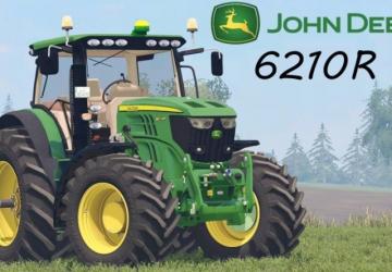 John Deere 6210Rверсия 2.0 для Farming Simulator 2017 (v1.5.3.1)