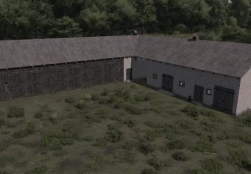 L-shaped Cowshed With Barnверсия 1.0.0.0 для Farming Simulator 2022