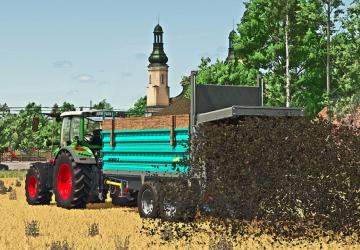 Tandem Manure Spreader 8Tверсия 1.0.0.0 для Farming Simulator 2025