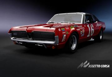 ACL Trans-Am Mercury Cougar - Citrus 250 1969 #16 (4K)v1.1 для Assetto Corsa