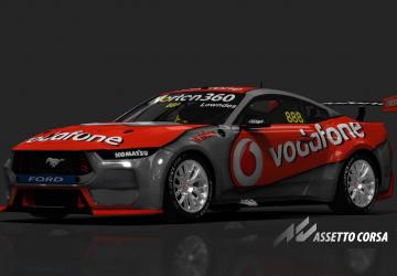 BCRC Gen 3 Mustang | Vodafone Package 2009 #1/#888v0.9 для Assetto Corsa