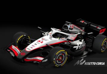 Toyota Haas Livery for F1 2026версия 1.1 для Assetto Corsa