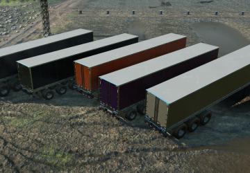 iX-tra Heavy Duty 7-slot High-Saddle Trailerv2.0 для SnowRunner (v8.0)
