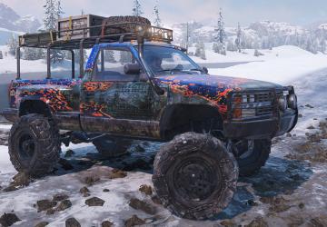 Enhanced Chevy K1500 M181версия 2.0 для SnowRunner (v7.3)