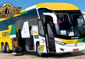 Marcopolo Paradiso G7 1200 MB/SCверсия 4.0 для Euro Truck Simulator 2 (v1.50.x)