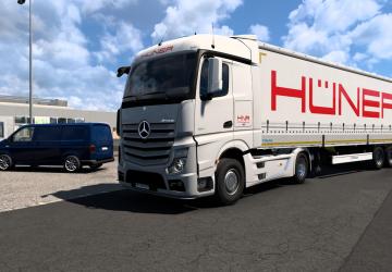 Combo Skin Hüner Lojistikверсия 1.0 для Euro Truck Simulator 2 (v1.50.x)