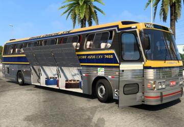 Scania CMA Comet Flecha Azul Busверсия 3.7 для Euro Truck Simulator 2 (v1.50.x)