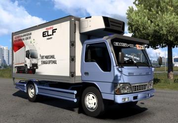 Isuzu NKR Seriesверсия 1.0 для Euro Truck Simulator 2 (v1.50.x)