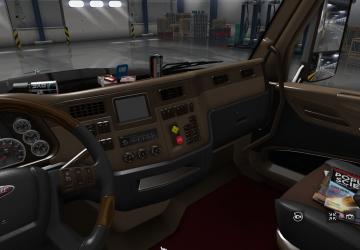 Интерьер  для Peterbilt-567 GTMверсия 1.0 для American Truck Simulator (v1.35.x, 1.36.x)