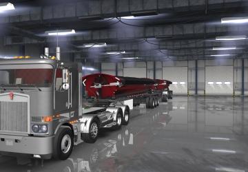 SmithCo Side Dump Double Trailerверсия 1.2 для American Truck Simulator (v1.35.x, 1.36.x)