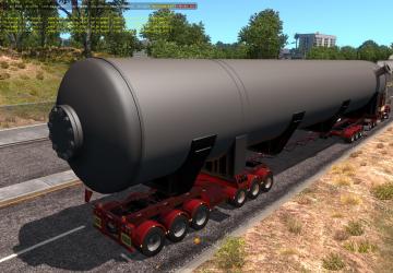 Раздвижной прицеп в собственностьверсия 1.2 для American Truck Simulator (v1.35.x, 1.36.x)