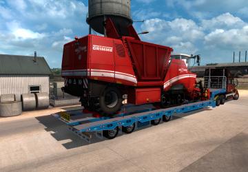 Tilt and Slide Drake Trailerверсия 1.1 для American Truck Simulator (v1.35.x, 1.36.x)