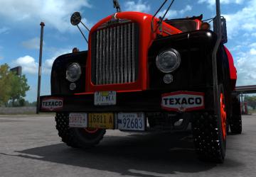 Скин Texaco для Mack B62версия 1.1 для American Truck Simulator (v1.35.x, 1.36.x)