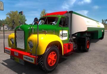 Скин Hess для Mack B62 от MTGверсия 1.0 для American Truck Simulator (v1.35.x, 1.36.x)