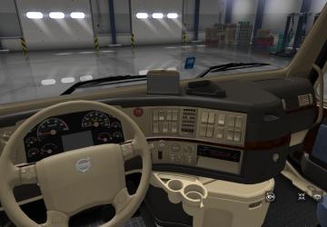 Интерьер для Volvo VNLверсия 1.1 для American Truck Simulator (v1.35.x, 1.36.x)