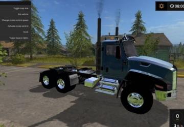 Cat CT660версия 1.0 для Farming Simulator 2017 (v1.5.3.1)