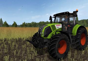 Claas Axion 820версия 1.0 для Farming Simulator 2017 (v1.5.3.1)