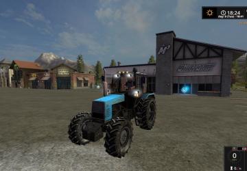 Белорус 1221 МТЗверсия 2.1 для Farming Simulator 2017 (v1.5.3.1)