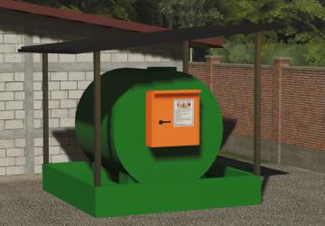 Italian Fuel Tankверсия 1.0.0.0 для Farming Simulator 2019