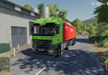 MERCEDES ACTROS MP3версия 1.0.0.0 для Farming Simulator 2019 (v1.7.1)