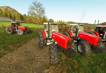 Massey Ferguson 6350-6360 (6000 Series)версия 2.2.2.1 для Farming Simulator 2025