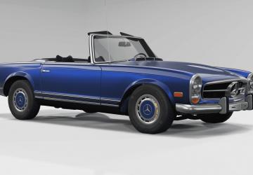 1967 Mercedes Benz 280версия 1.2 для BeamNG.drive (v0.28.x)