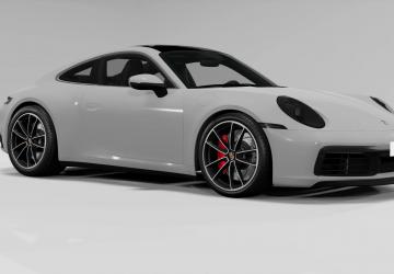 Porsche 911 992версия 4.8 Hotfix для BeamNG.drive (v0.28.x)