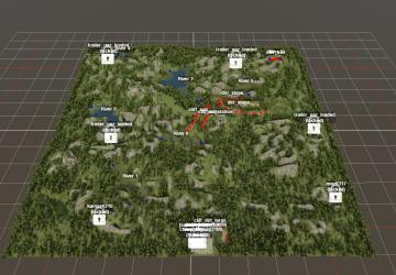 Карта «Ориентирование 2»версия 1.0 для Spintires: MudRunner (v07.08.19)