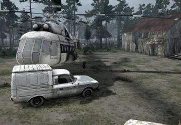 Объекты и рефы с карты «Убитые дороги»версия 1.0 для Spintires: MudRunner (v25.02.21)