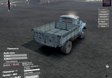 Закрывающийся дефолтный борт для Зилаверсия 07.07.18 для SpinTires (v03.03.16)