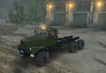 Текстура КрАЗ-255 зелёнаяверсия 1.0 для SpinTires (v03.03.16)