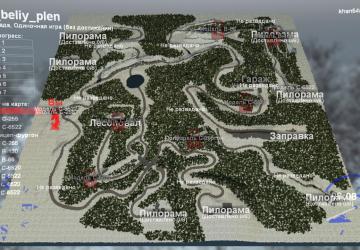Карта «Белый плен»версия 1.0 для SpinTires (v03.03.16)