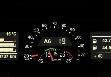 Volvo FH / FH16 2012 Better Dashboardверсия 1.5.4 для Euro Truck Simulator 2 (v1.49.x, 1.50.x)