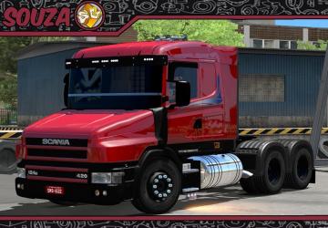Scania 124G Bicudaверсия 2.0 для Euro Truck Simulator 2 (v1.49.x, 1.50.x)