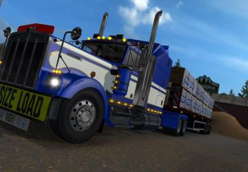 Kenworth W900Aверсия 4.2 для Euro Truck Simulator 2 (v1.49.x, 1.50.x)