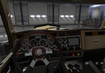 Интерьер для Kenworth W900версия 1.0 для American Truck Simulator (v1.35.x, 1.36.x)