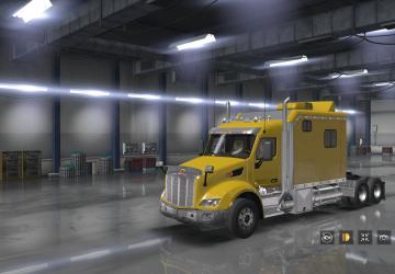 Pete 579 120 custom sleeperверсия 0.1 Beta для American Truck Simulator (v1.36.x, - 1.38.x)