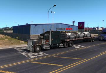 Платформа с грузом «Tesla Trucks»версия 1.0 для American Truck Simulator (v1.35.x, 1.36.x)