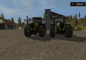 Claas Xerion 3300/3800версия 2.0 для Farming Simulator 2017 (v1.5.3.1)