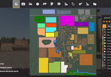 Карта «Деревня Камень»версия 1.0 для Farming Simulator 2019 (v1.7.x)