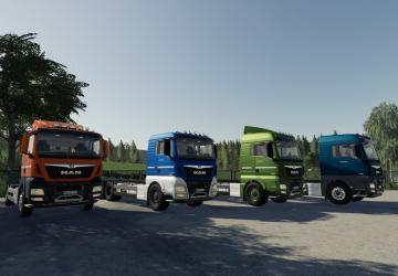 MAN Transport Packверсия 1.2.0.0 для Farming Simulator 2019 (v1.7.x)