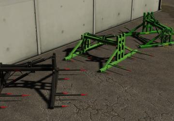 Bale Fork With 3-Point Hitchверсия 1.0.0.0 для Farming Simulator 2019