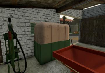 Indoor Fuel Tank With Pumpверсия 1.0.0.0 для Farming Simulator 2022