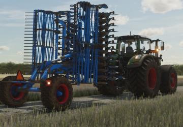 Lemken Heliodor 9/600 Americanверсия 1.0.0.0 для Farming Simulator 2022