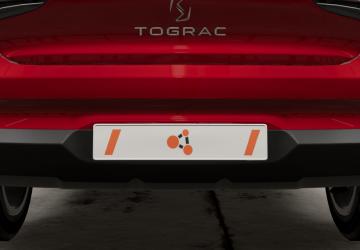 BeamNG License platesверсия 2.1 для BeamNG.drive