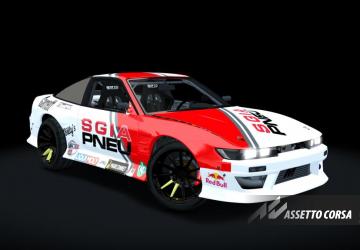 687 Bros Nissan sil80 s13версия 1.0 для Assetto Corsa