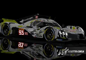 Peugeot 9X8 2024 LMH 2024версия 0.9 для Assetto Corsa