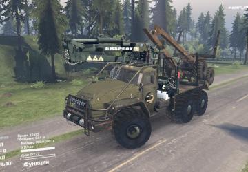 Урал-4320версия 1.0 для SpinTires (v03.03.16)
