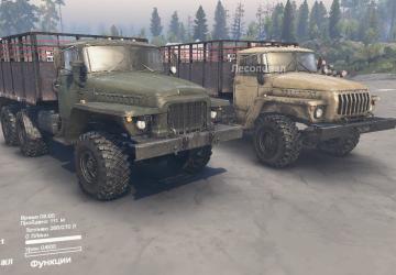 Уралы «AlexGuD»версия 1.0 для SpinTires (v03.03.16)